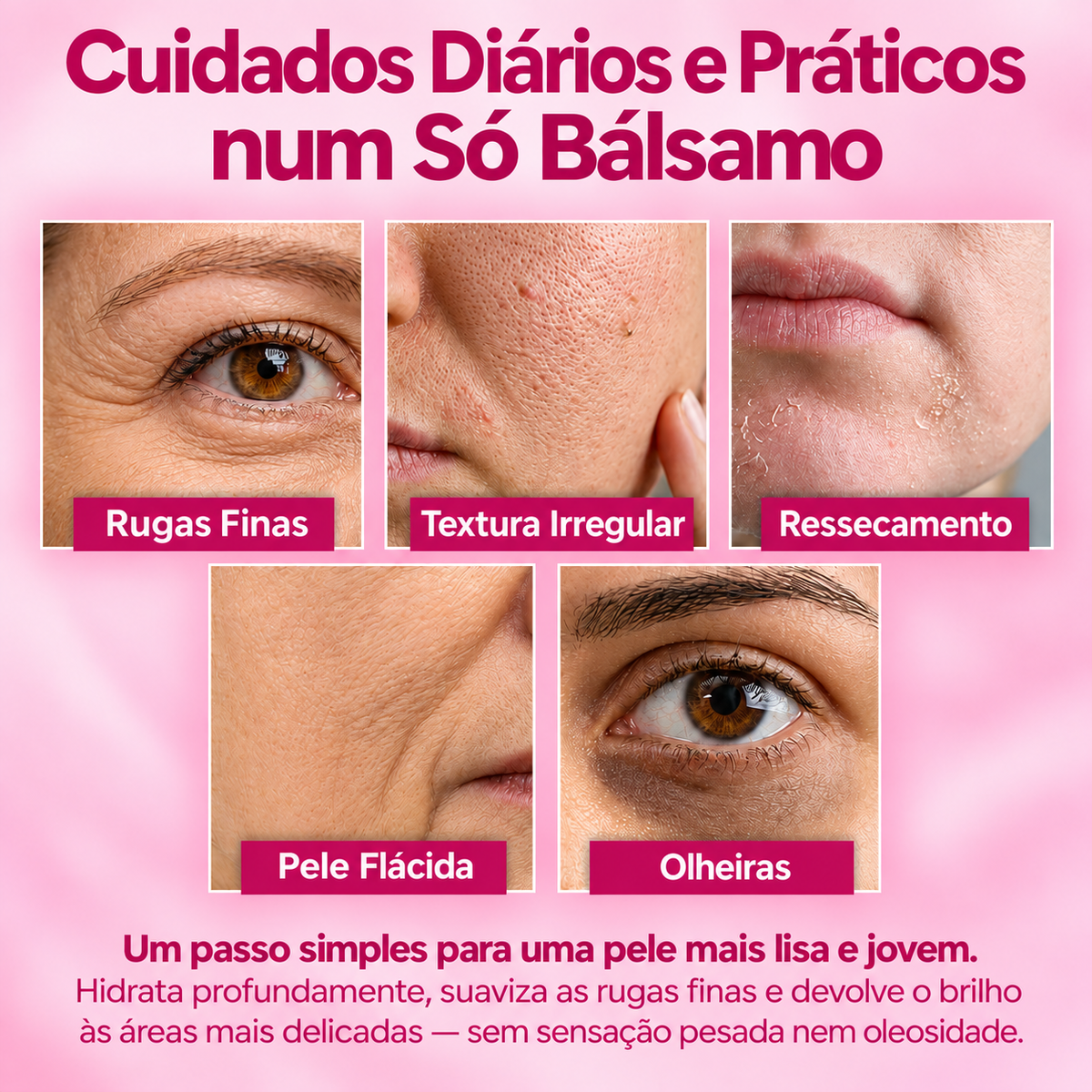 Bálsamo Multiusos de Colagénio Coreano para Volume
