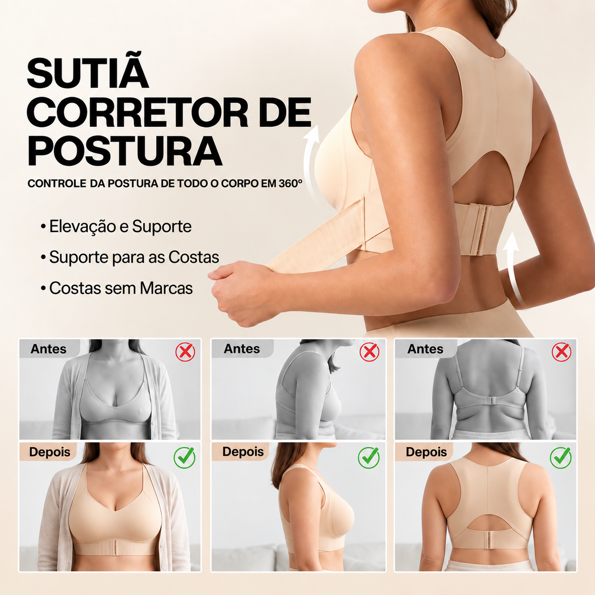 Soutien de Suporte para a Postura