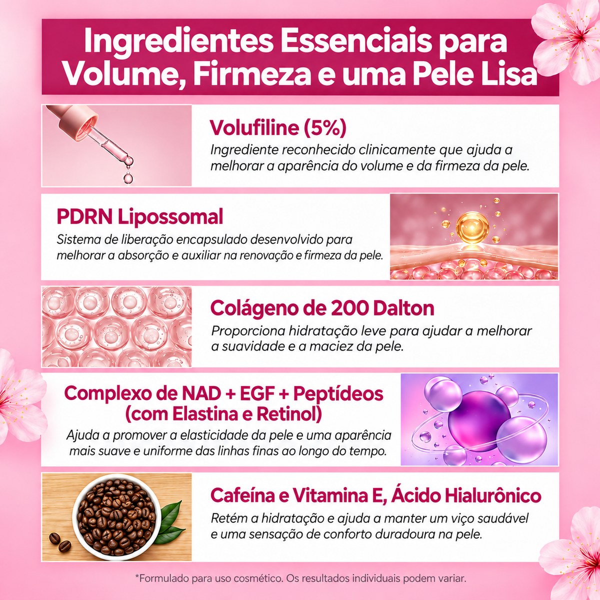 Bálsamo Multiusos de Colagénio Coreano para Volume