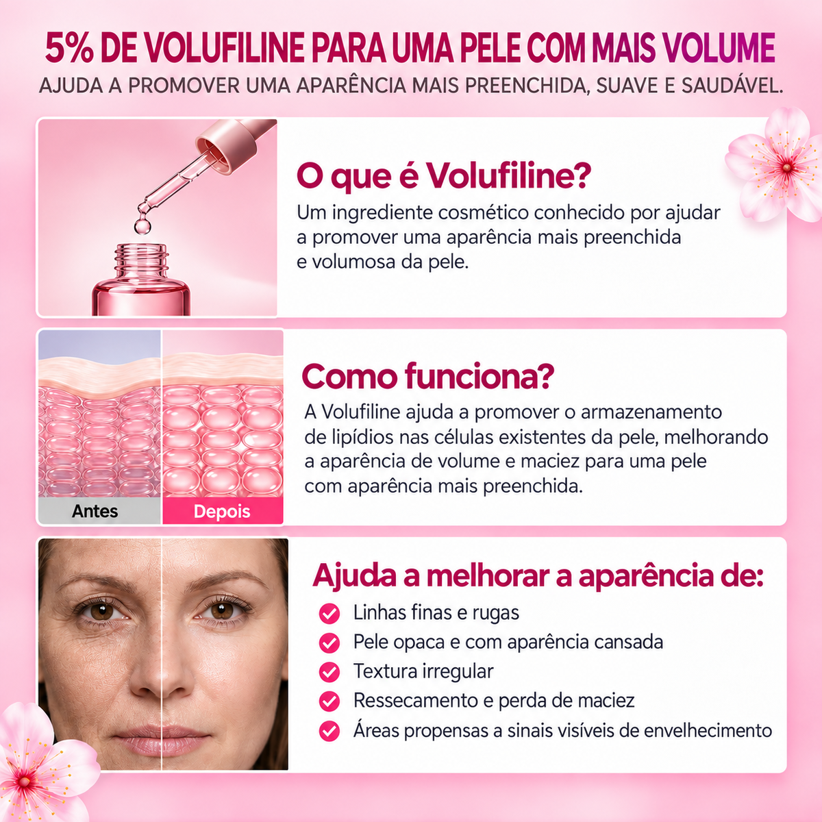 Bálsamo Multiusos de Colagénio Coreano para Volume