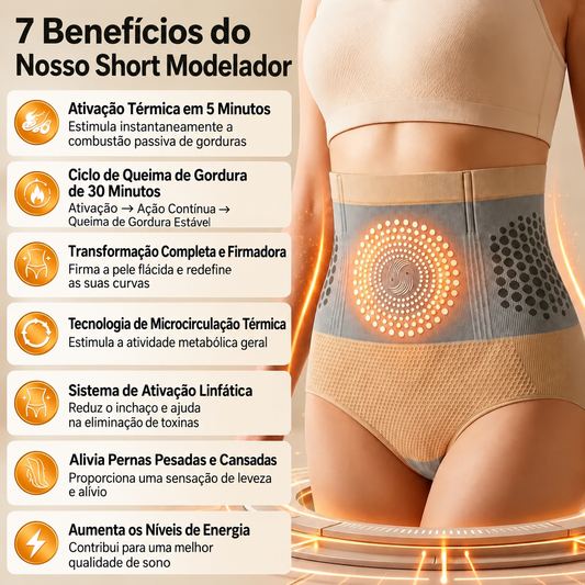 Shorts Modeladores de Queima de Gordura
